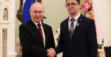Ирек Мухаматдинов, Владимир Путин, молодой ученый, кфу